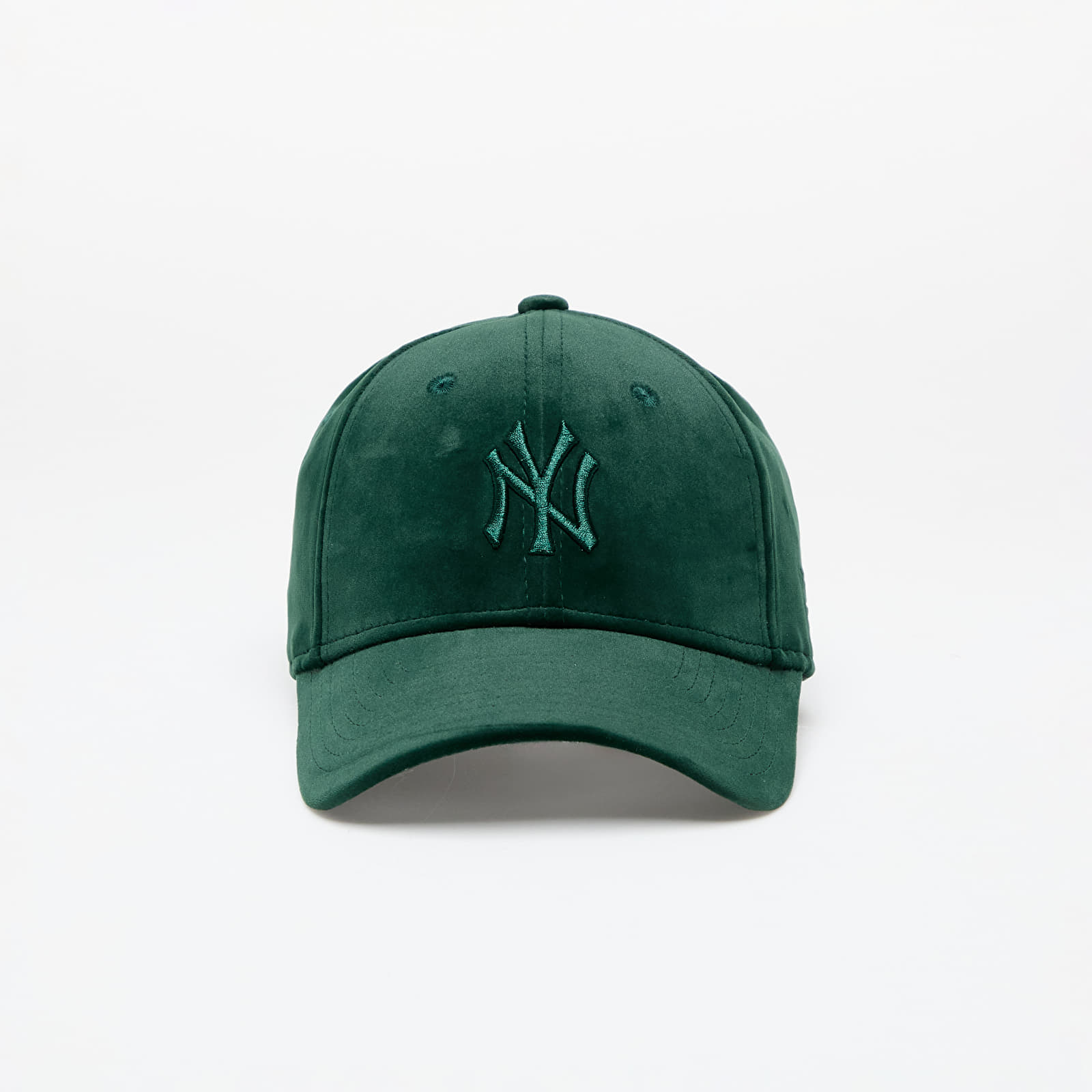 Șepci New Era New York Yankees MLB Womens Velour Midi 9FORTY Adjustable Cap Dark Green/ Dark Green