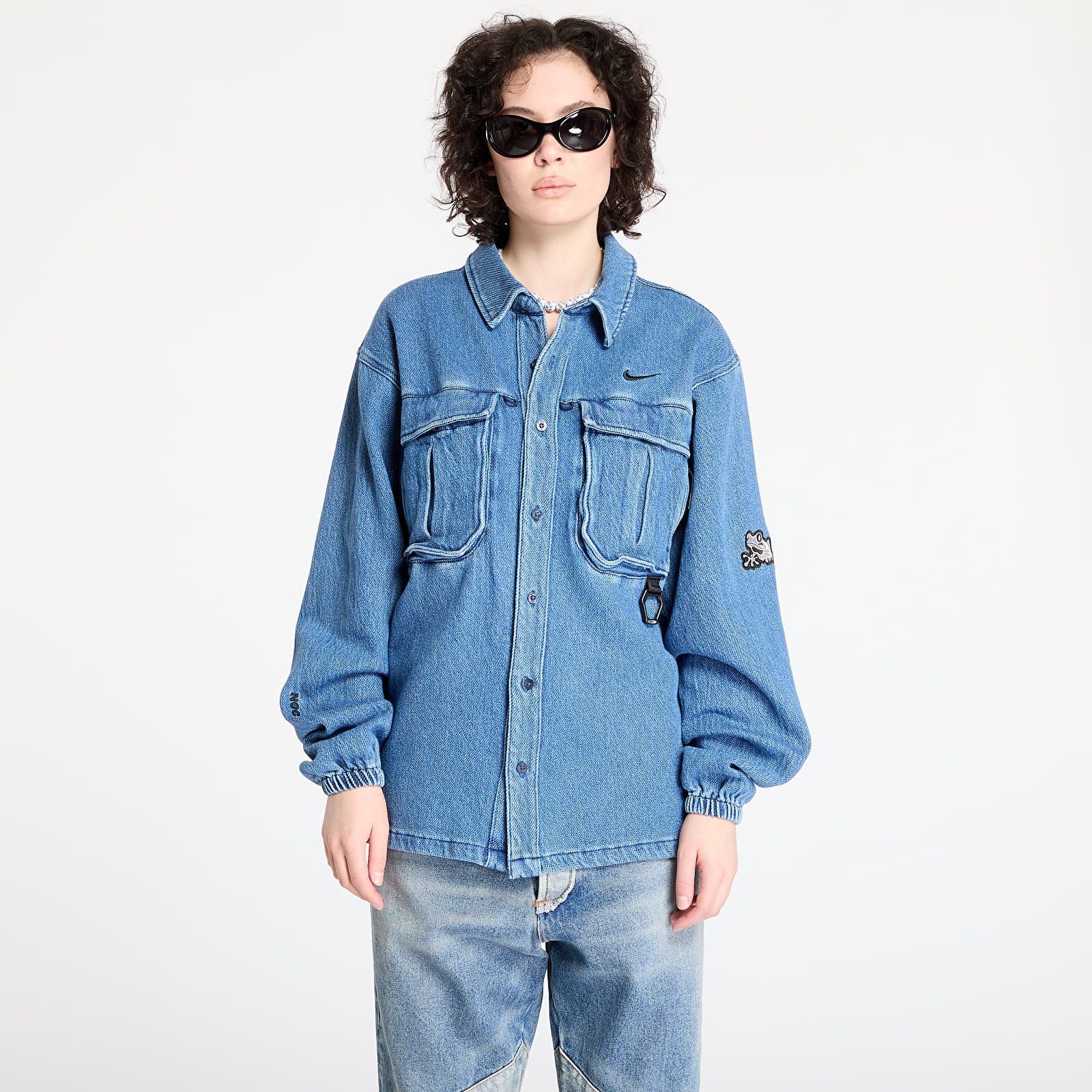 Skjorter Nike x NOCTA Opal Button-Down Top UNISEX French Blue