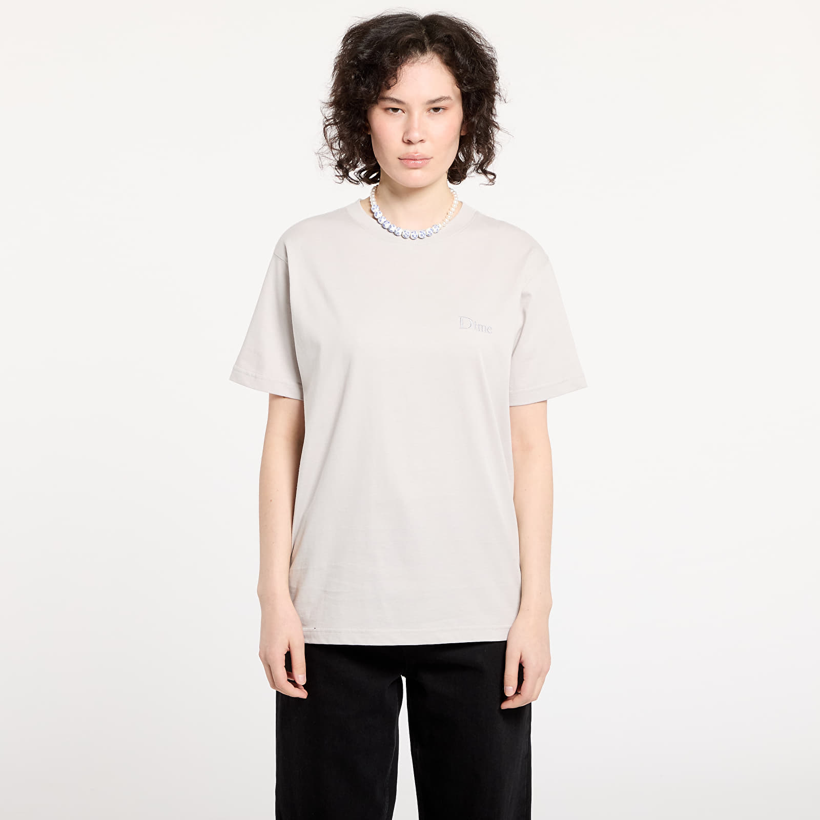 Magliette Dime Classic Small Logo T-Shirt UNISEX Cement