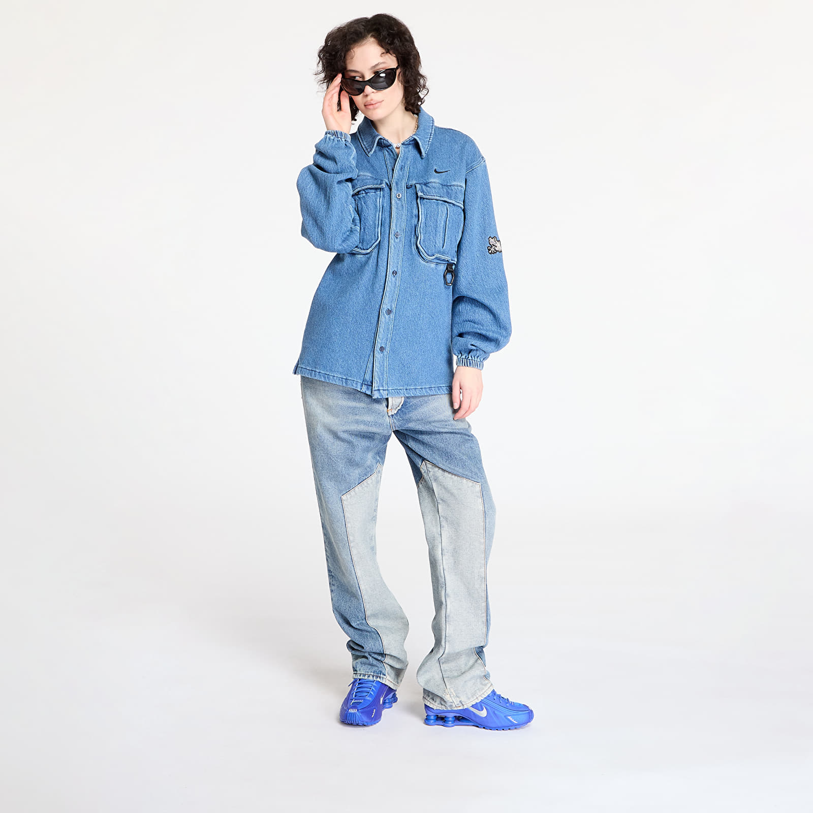 Skjorter Nike x NOCTA Opal Button-Down Top UNISEX French Blue