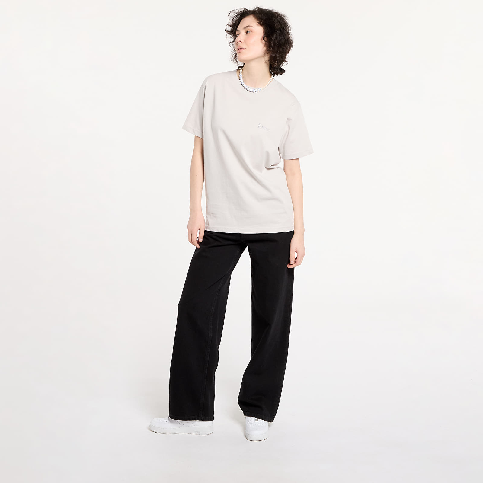Magliette Dime Classic Small Logo T-Shirt UNISEX Cement