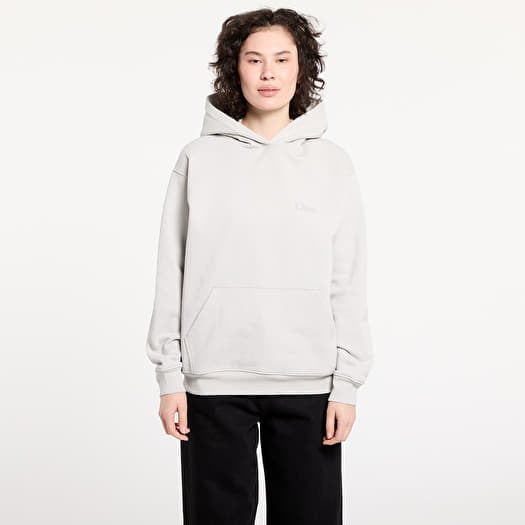 Dime Classic Small Logo Hoodie UNISEX Cement
