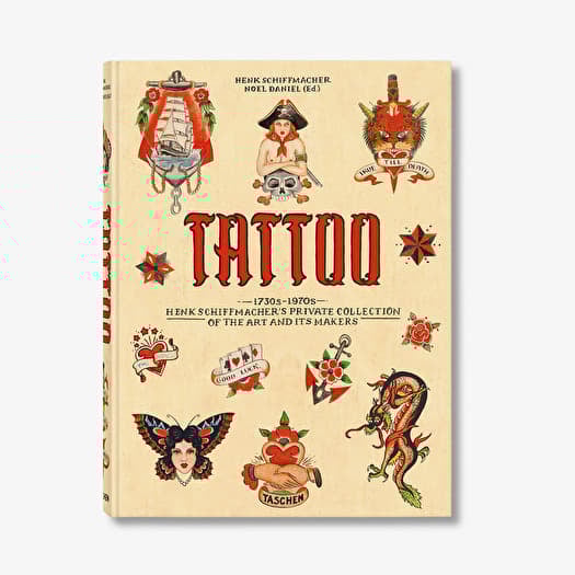 Taschen 40-TATTOO. 1730s-1970s. Henk Schiffmacher's Private Collection