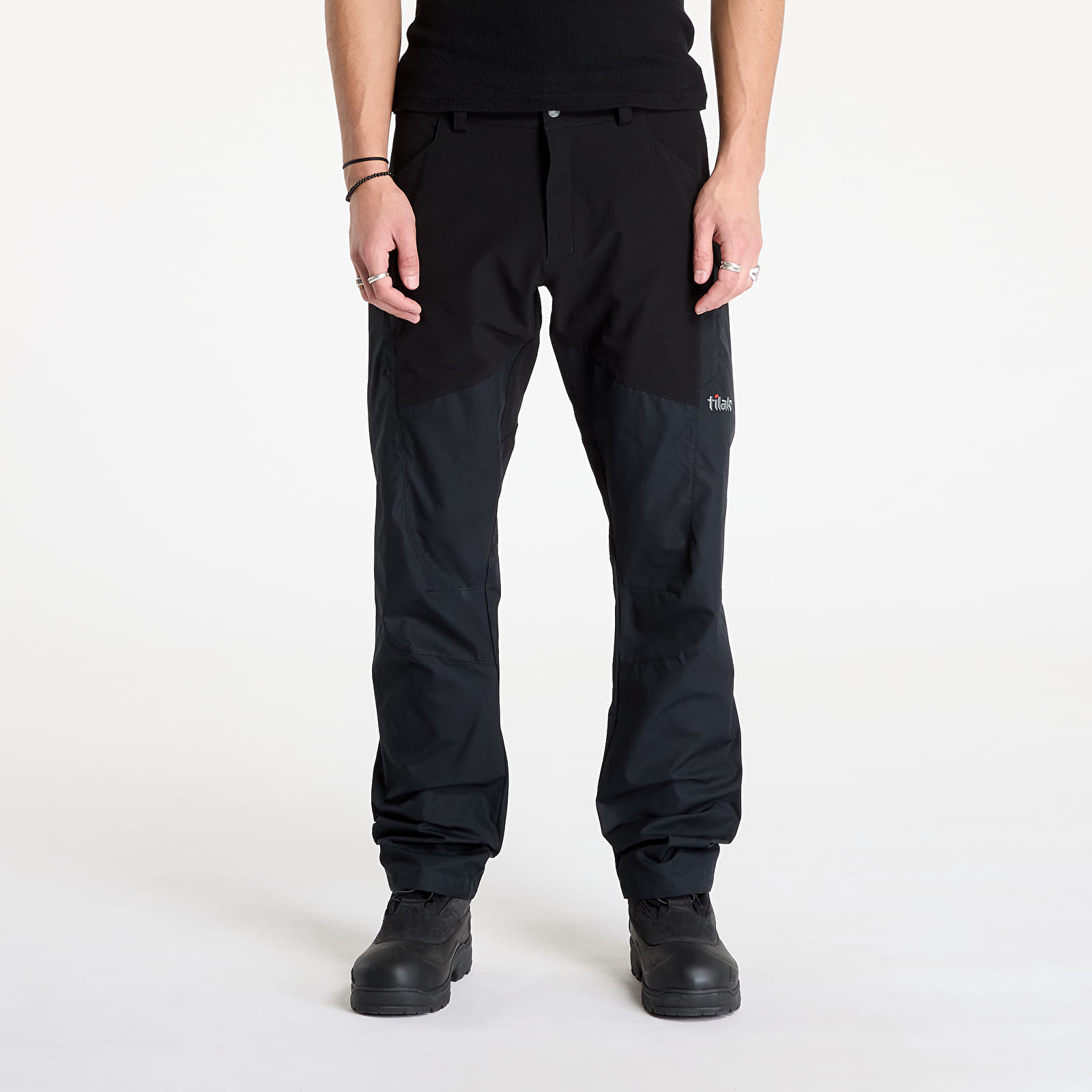 Džínsy a nohavice Tilak Lofoten Pants Black/ Black
