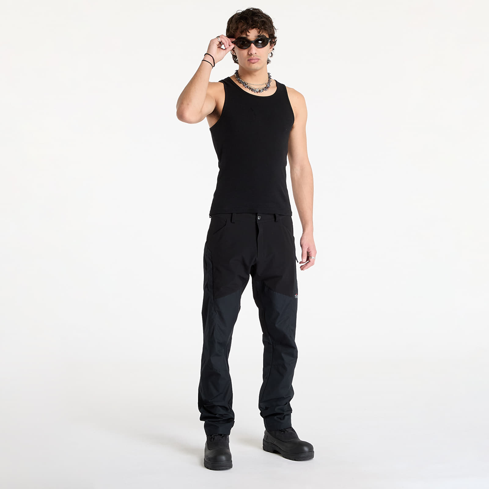 Džínsy a nohavice Tilak Lofoten Pants Black/ Black