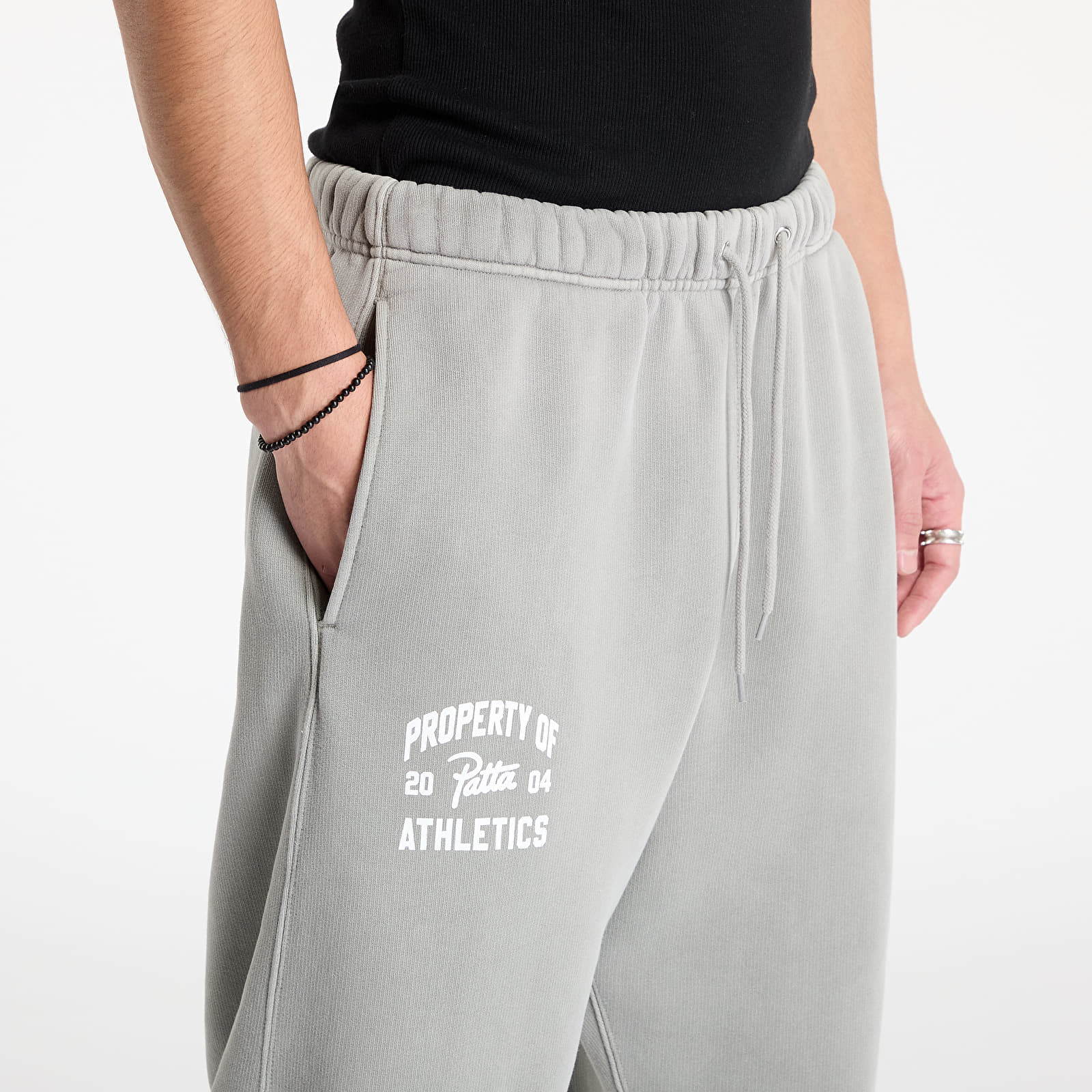 Jogger Pants Patta Athletic Drawcord Straight Jogging Pants Limestone