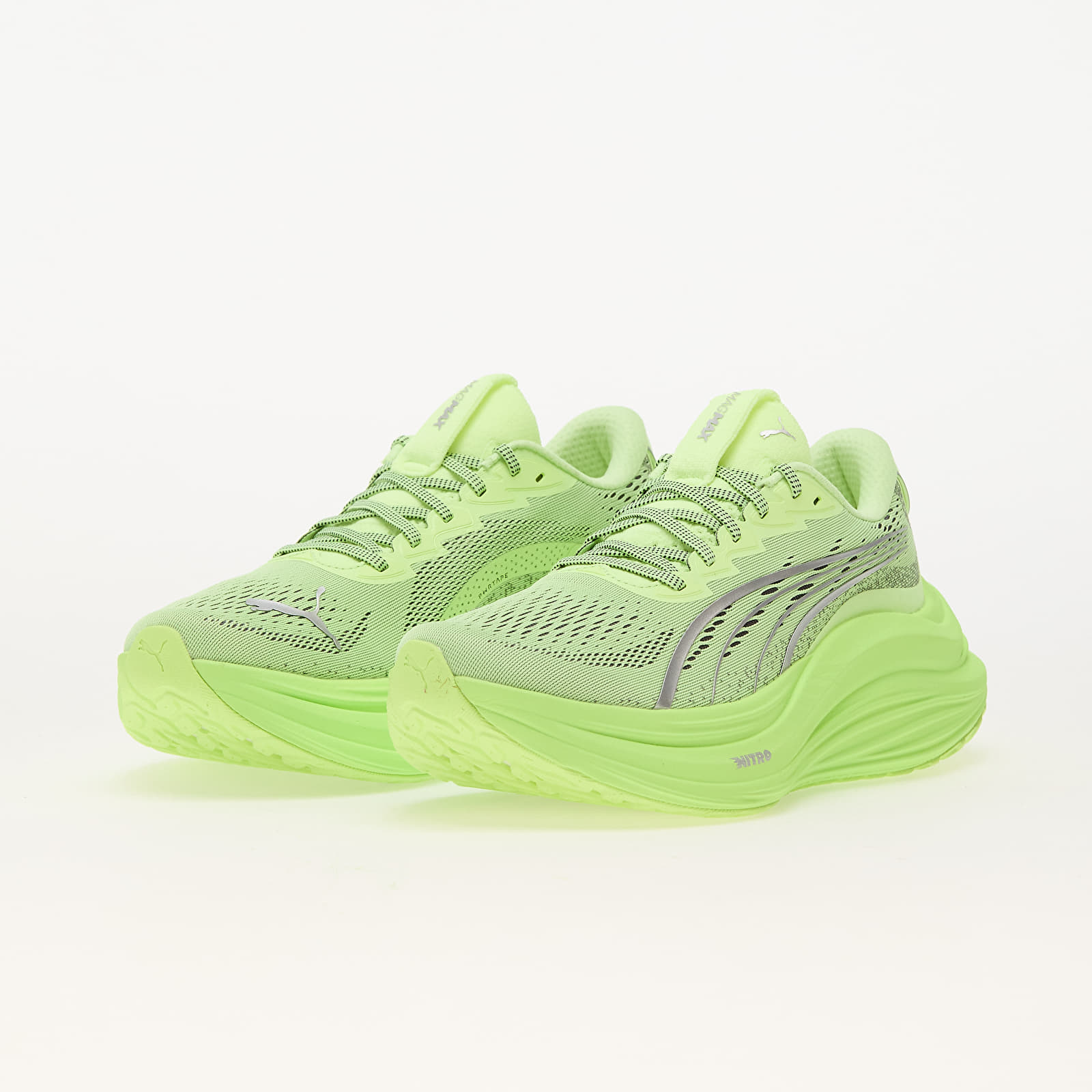 Női cipők Puma MagMax Nitro Wns Fizzy Apple-Puma Silver