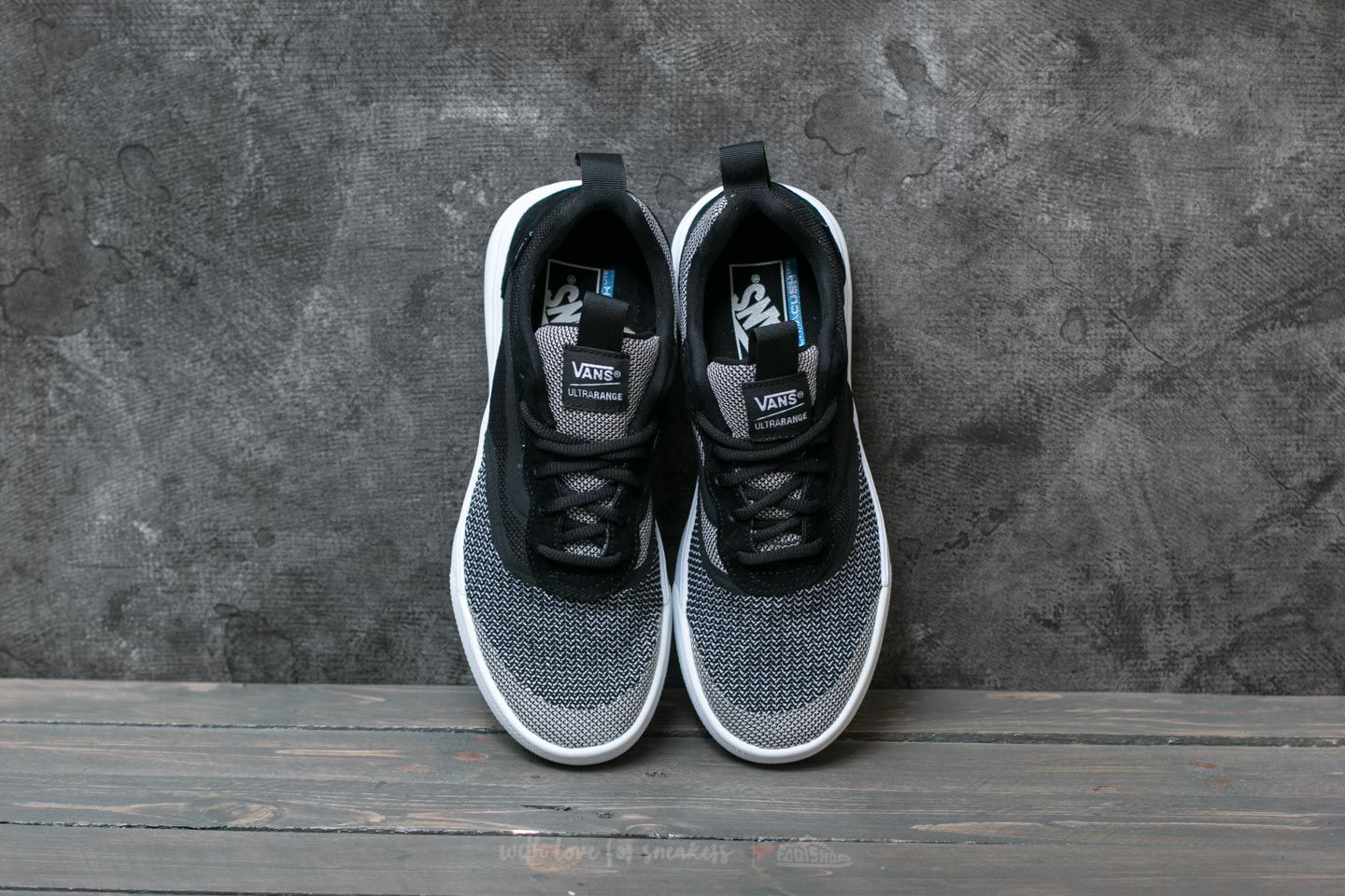 Pánské tenisky a boty Vans Ultrarange DX (YC Knit) Black/ True White