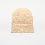 New Era New York Yankees Knit Medium Wmns MLB Wmns Borg Beanie Stone