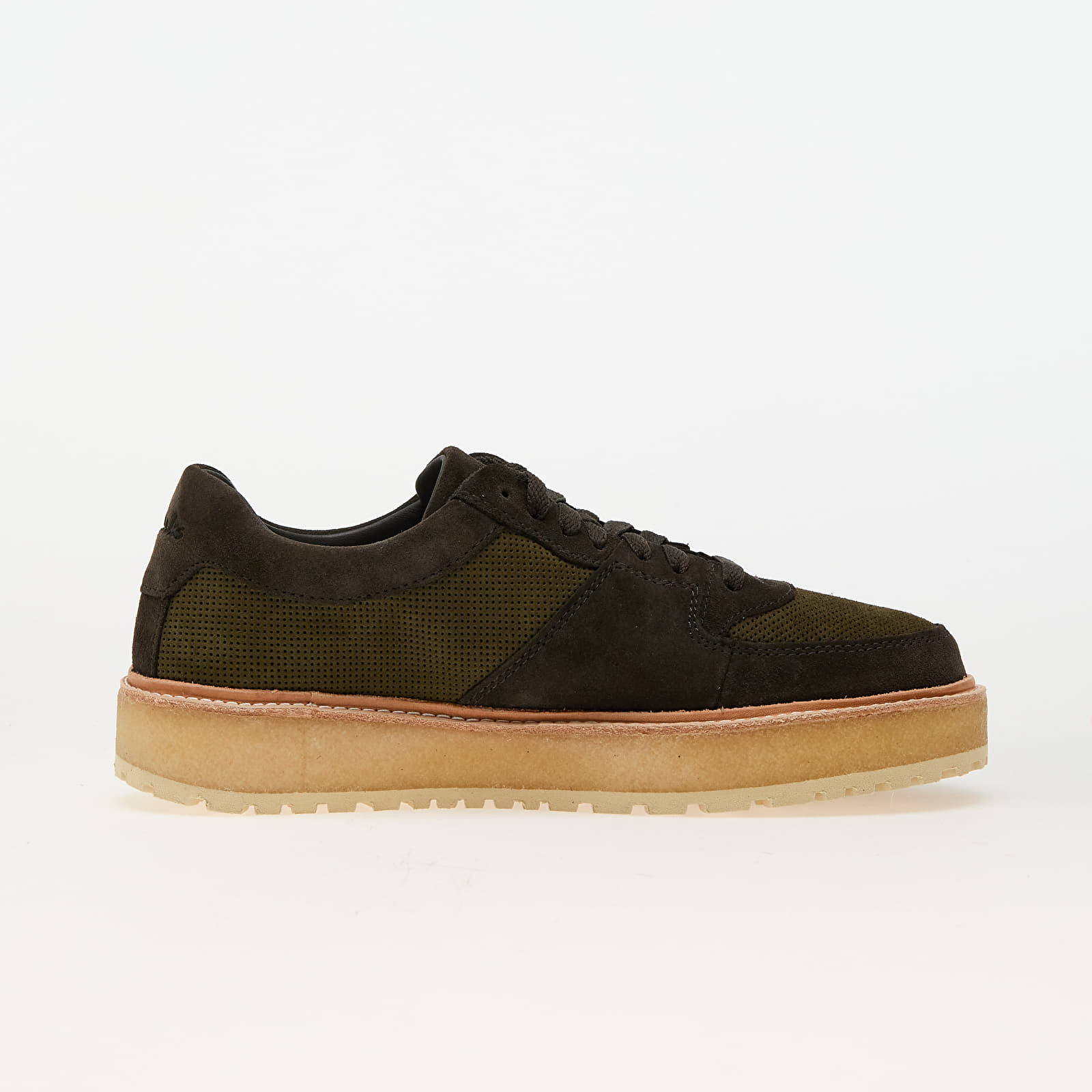 Men's shoes Clarks Originals x Ronnie Fieg Sandford 2 Dark Olive Combi