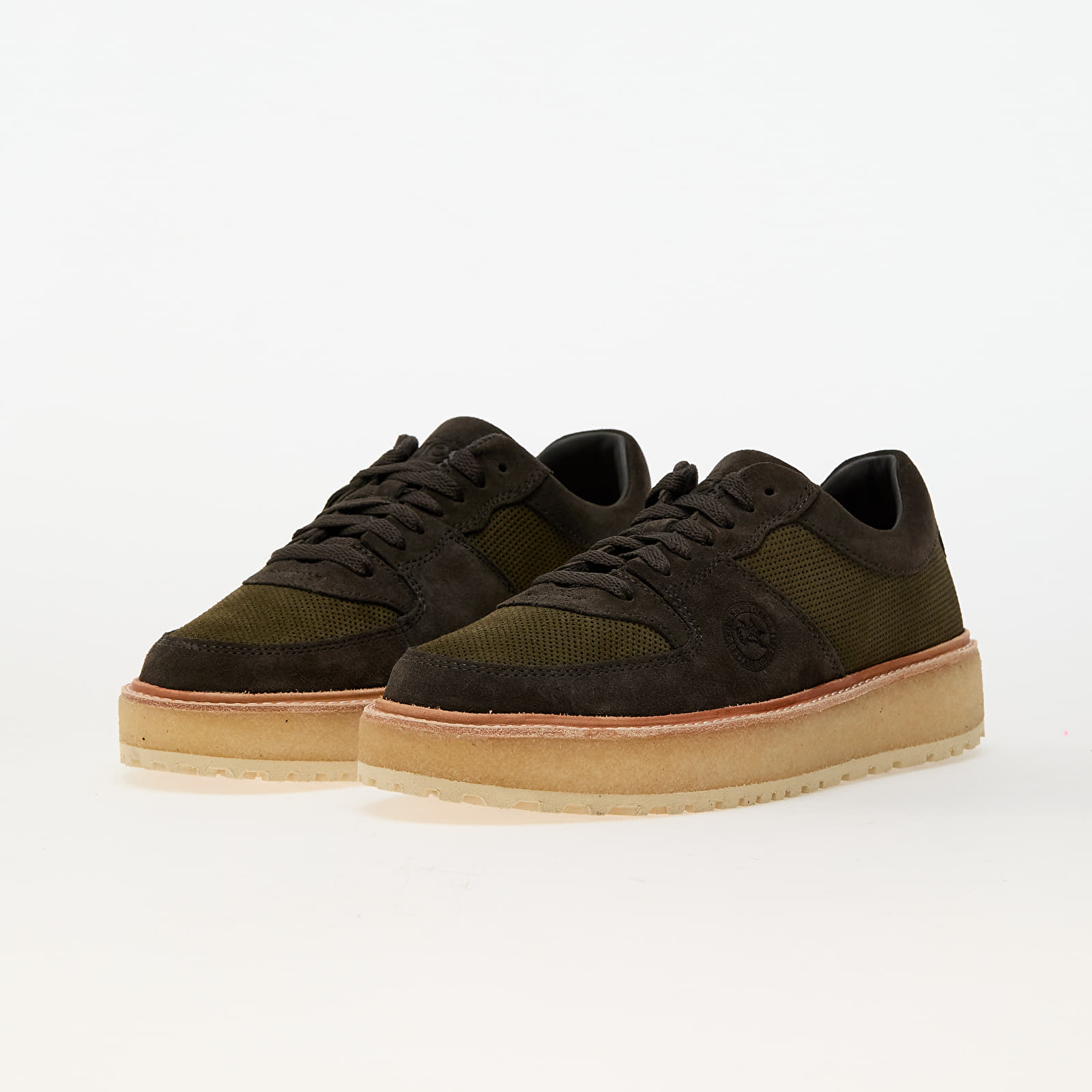 Zapatillas Hombre Clarks Originals x Ronnie Fieg Sandford 2 Dark Olive Combi