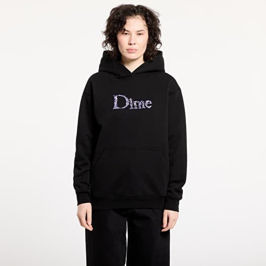 【DIME】 Classic Skull Hoodie Black Black Classic Skull Hoodie by Dime on Sale