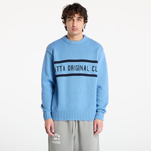 Pullover Patta Original Clothing Knitted Jumper UNISEX Dusty Blue