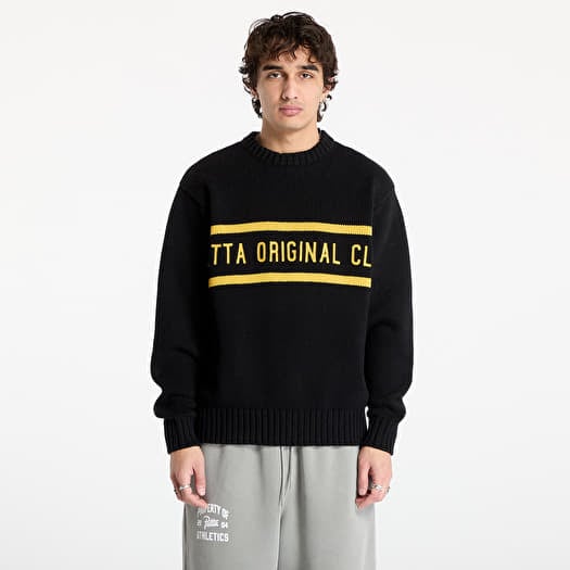 Pullover Patta Original Clothing Knitted Jumper UNISEX Black