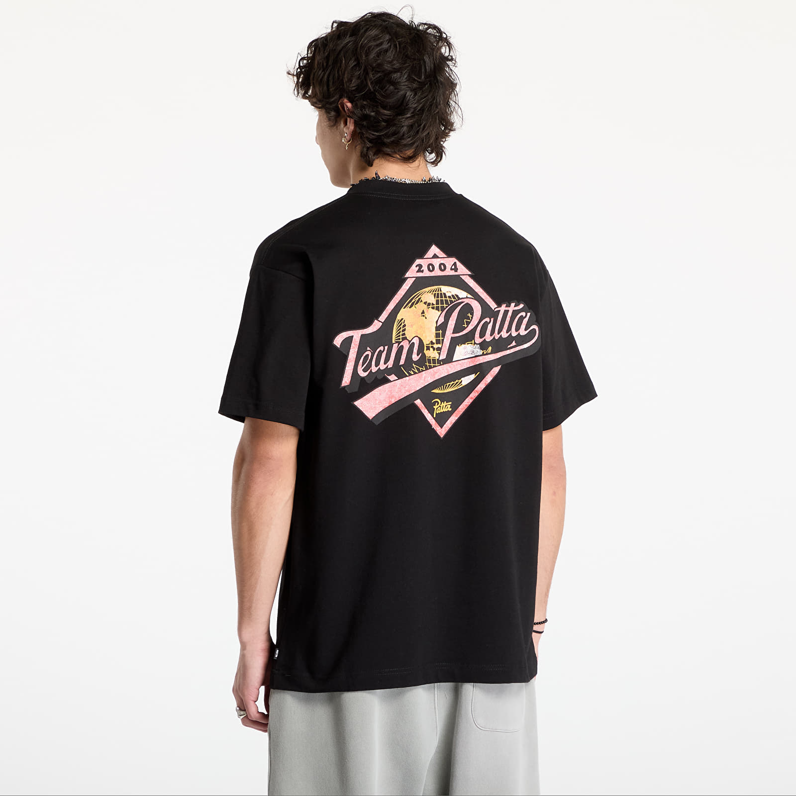 Koszulki Patta Homerun T-Shirt UNISEX Black