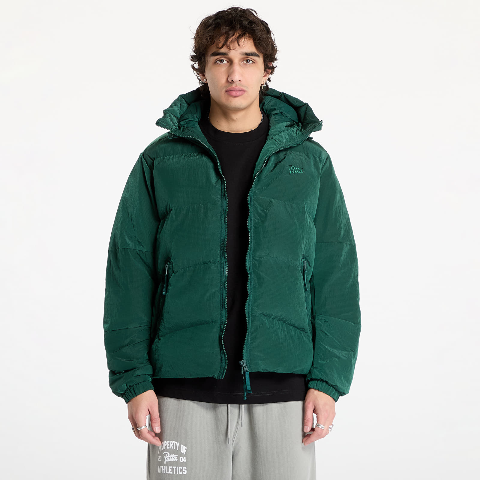 Jacken Patta Ripstop Puffer Jacket UNISEX June Bug