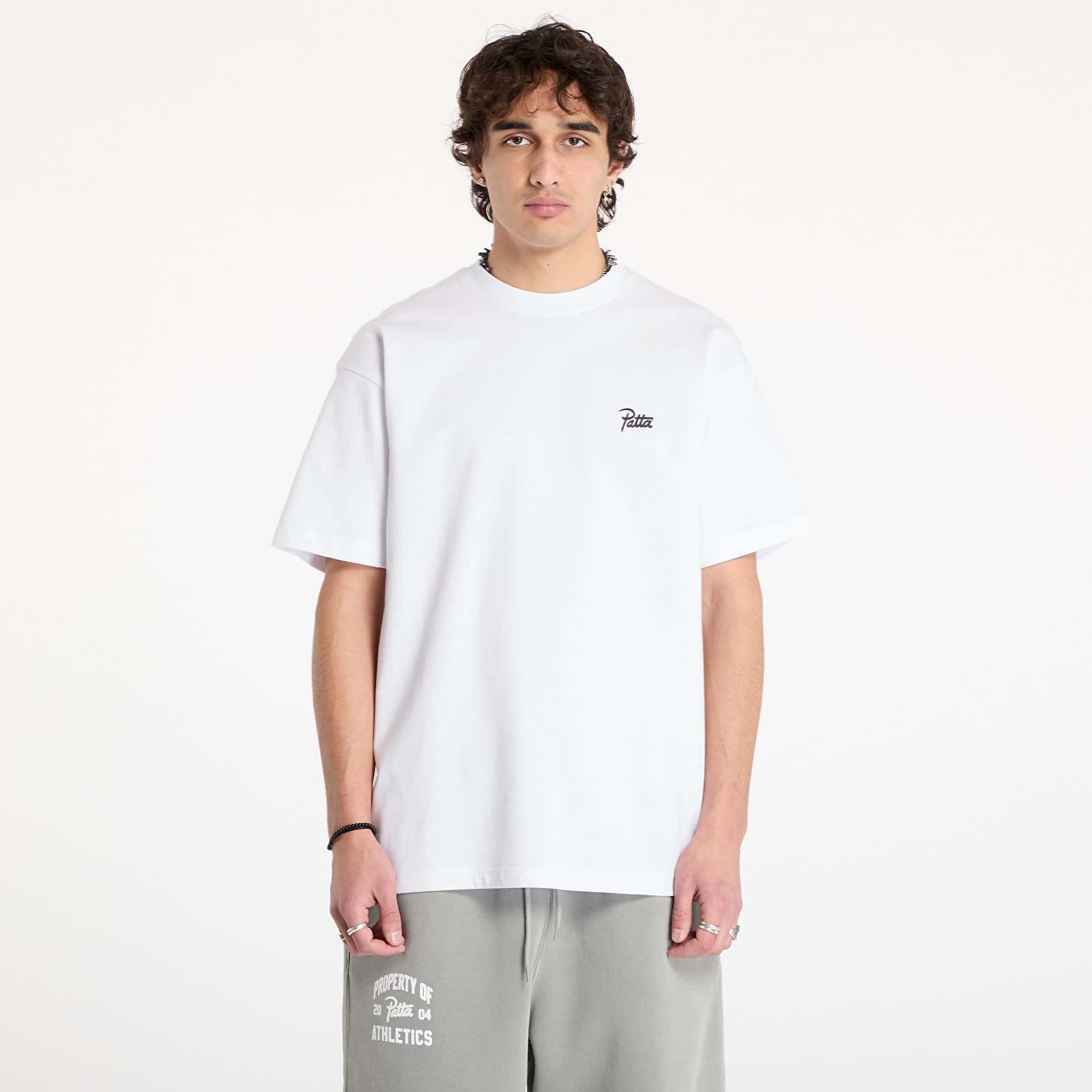 T-shirt Patta Basic Script Logo T-Shirt UNISEX White L