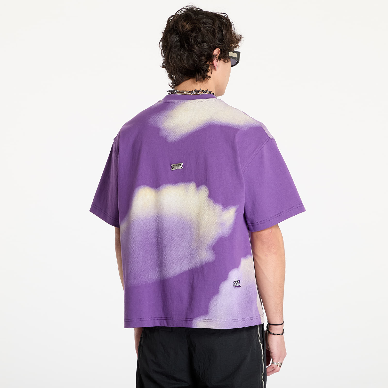 T-shirts Walking Art By FTSHP T-Shirt UNISEX Purple Clouds