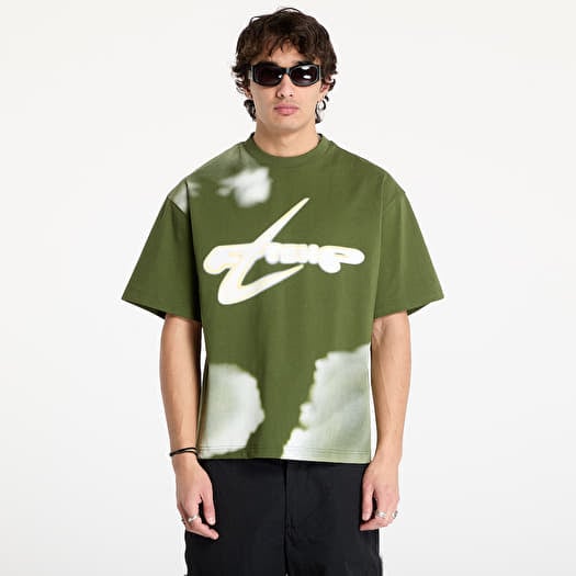 Maglietta Walking Art By FTSHP T-Shirt UNISEX Khaki Clouds