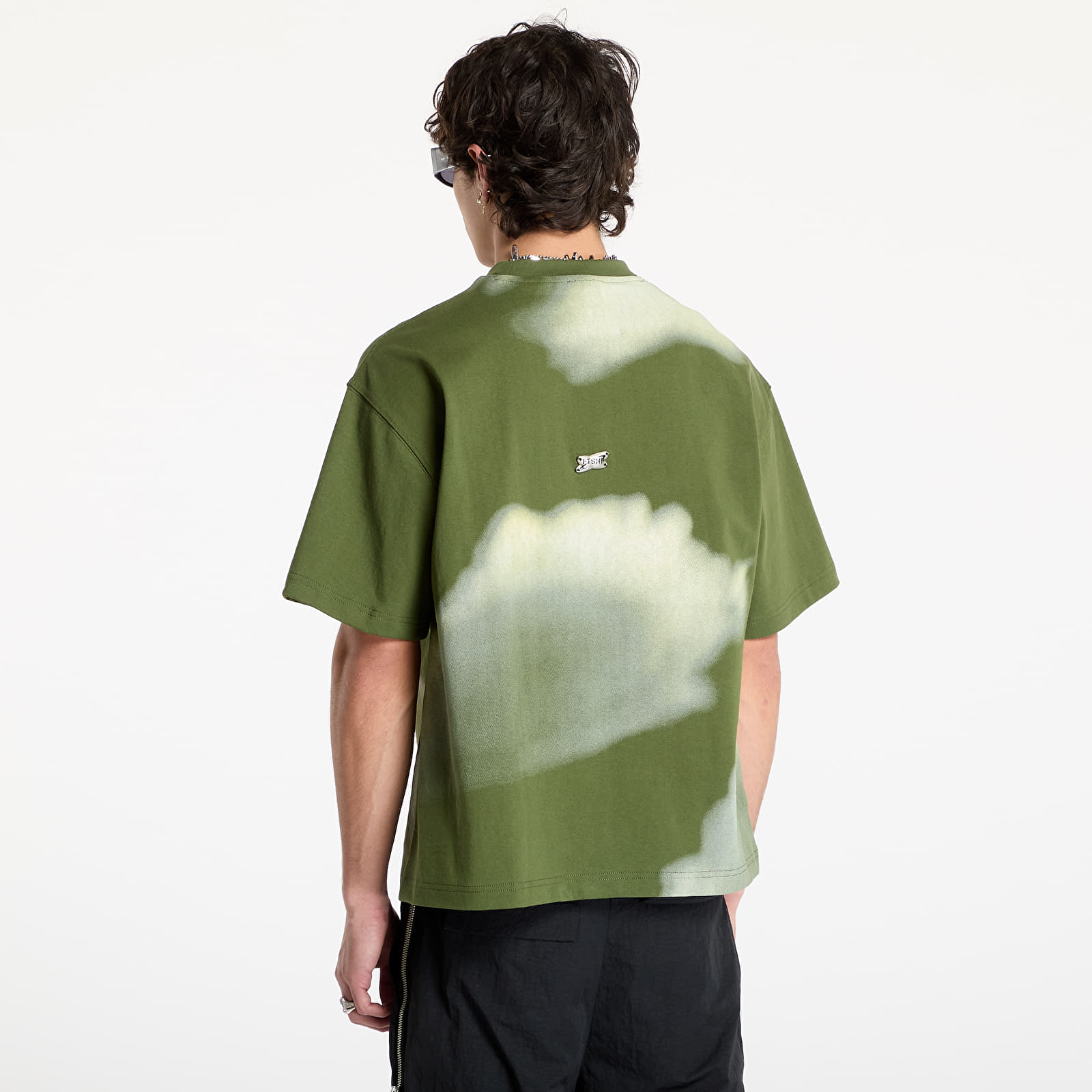 T-Shirts Walking Art By FTSHP T-Shirt UNISEX Khaki Clouds