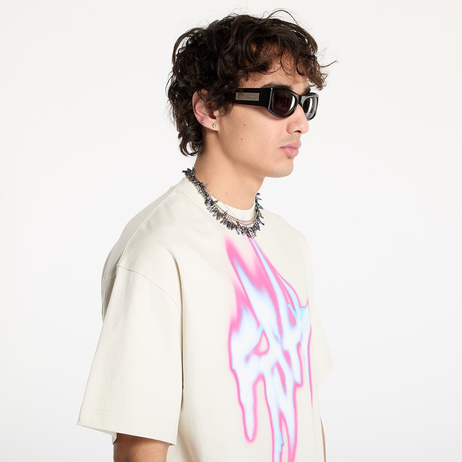 Koszulki Walking Art By FTSHP T-Shirt UNISEX Fire White Ash