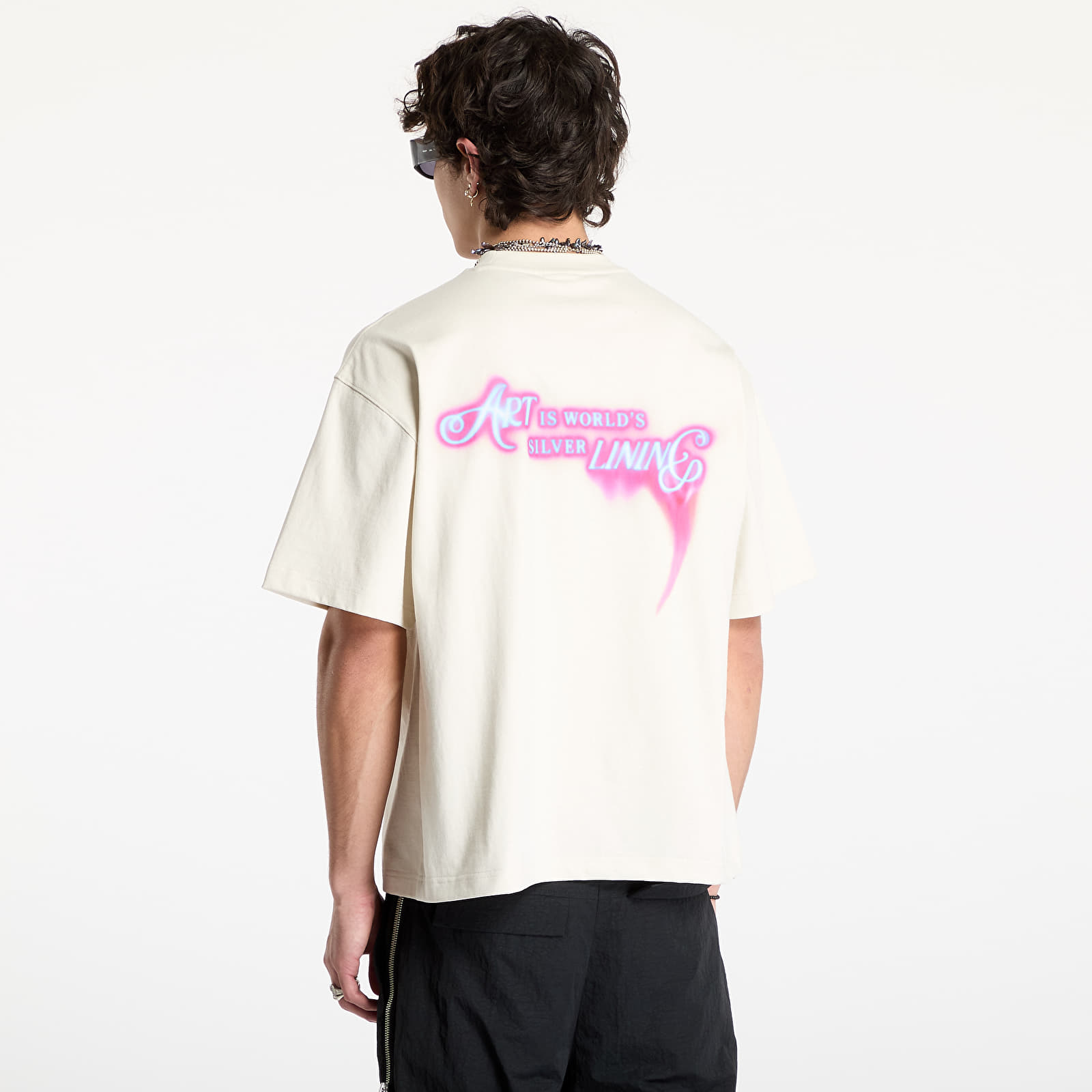 Koszulki Walking Art By FTSHP T-Shirt UNISEX Fire White Ash