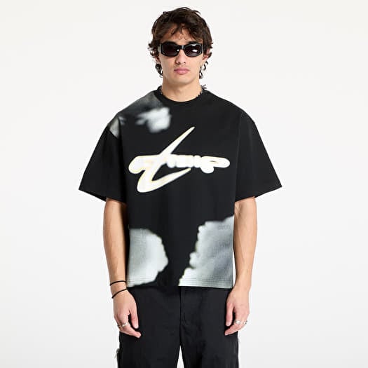 Maglietta Walking Art By FTSHP T-Shirt UNISEX Black Clouds