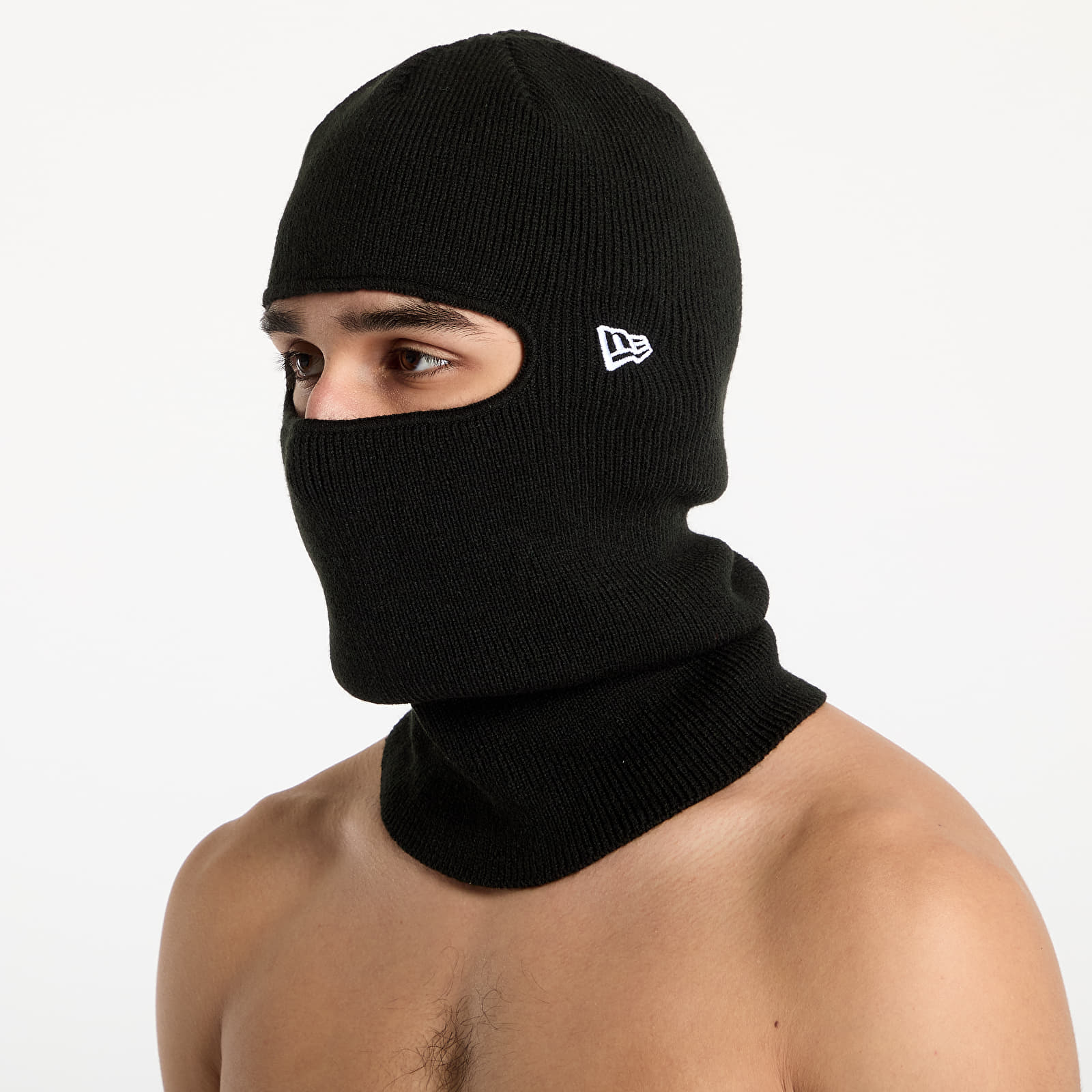 [New Era]★24FW★韓国人気★BASIC KNIT BALACLAVA Hats New Era Balaclava Black | Footshop