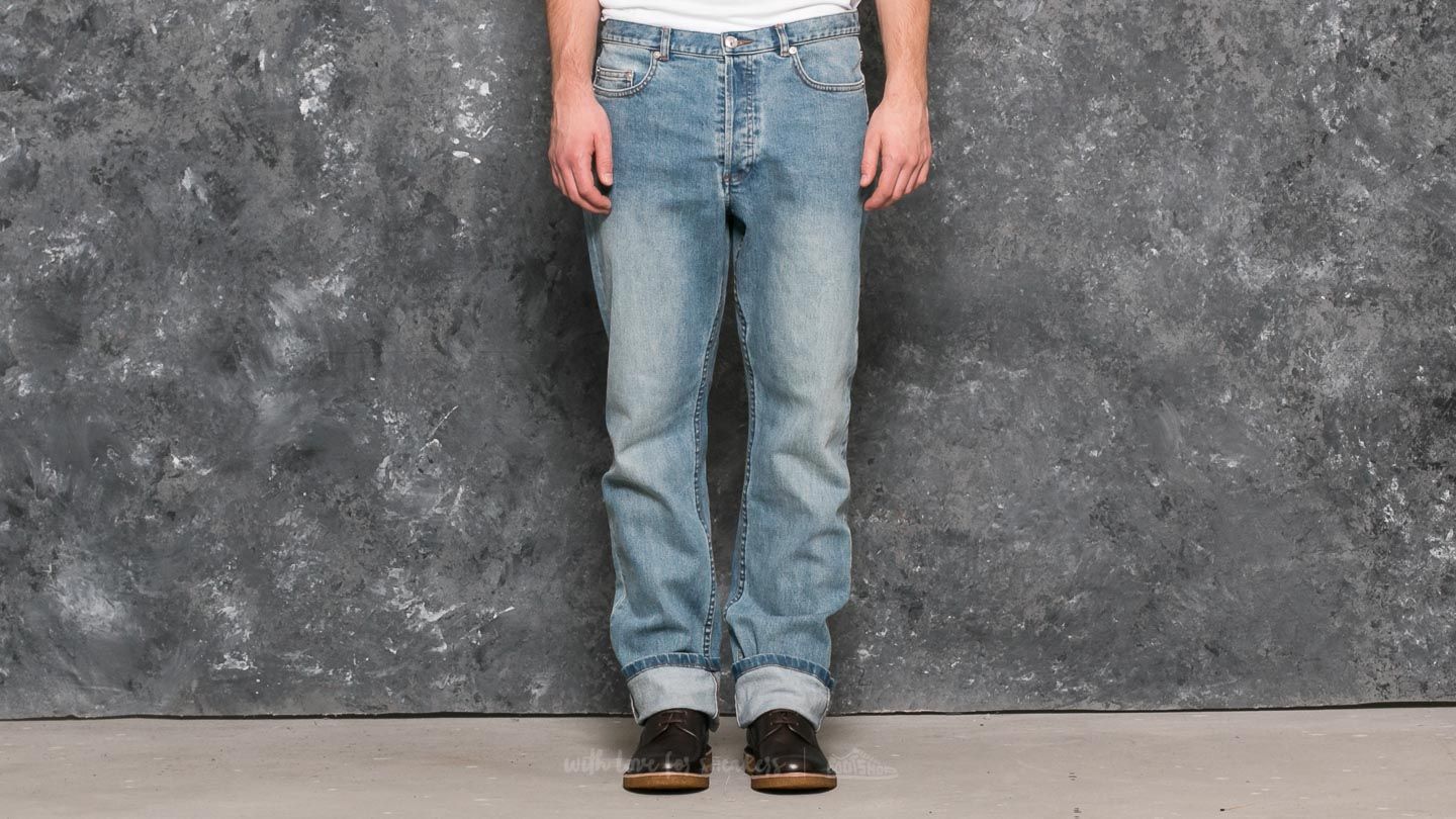Džínsy a nohavice A.P.C. Standard Jeans Indigo
