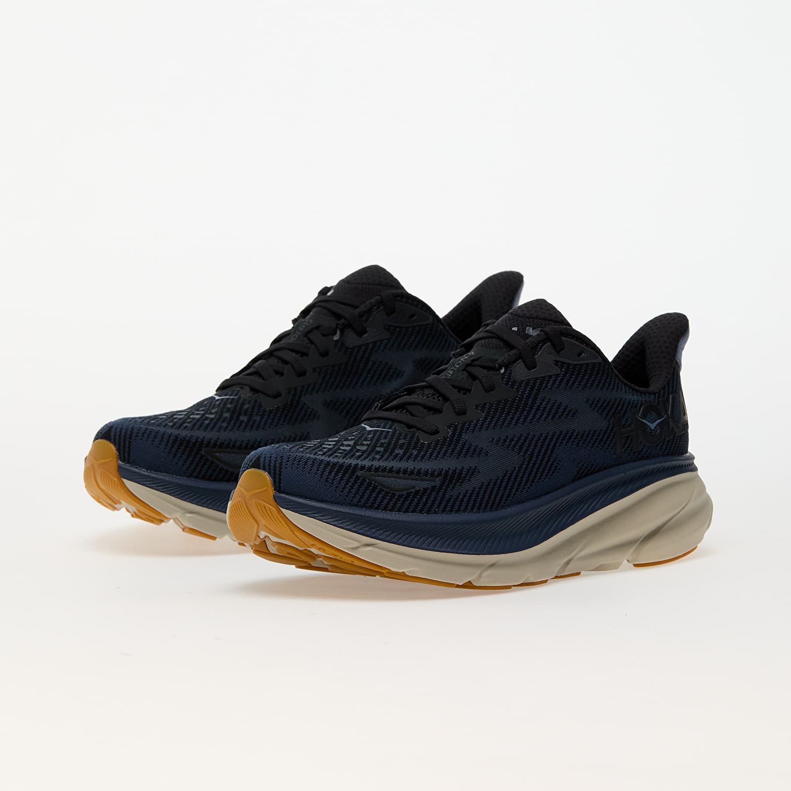 Pánske tenisky a topánky Hoka® M Clifton 9 Black/ Varsity Navy