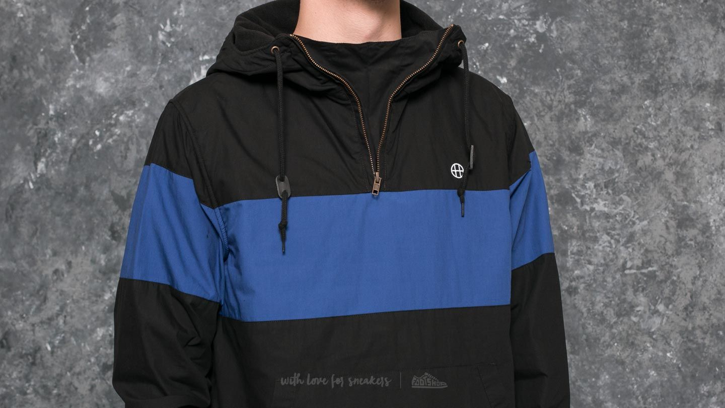 Jackets HUF Apparel Jacket Explorer-1 Anorak Jacket Black
