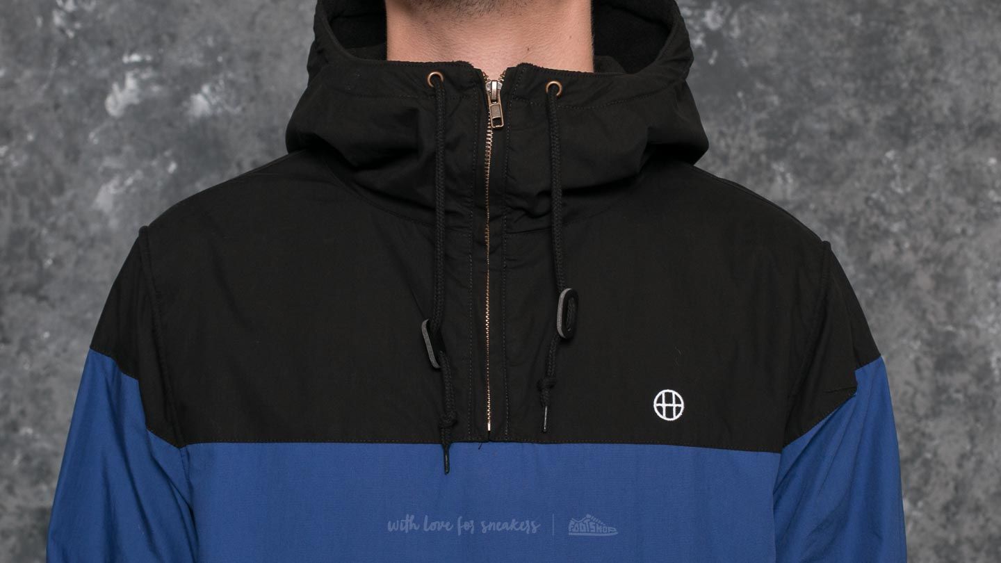 Jackets HUF Apparel Jacket Explorer-1 Anorak Jacket Black