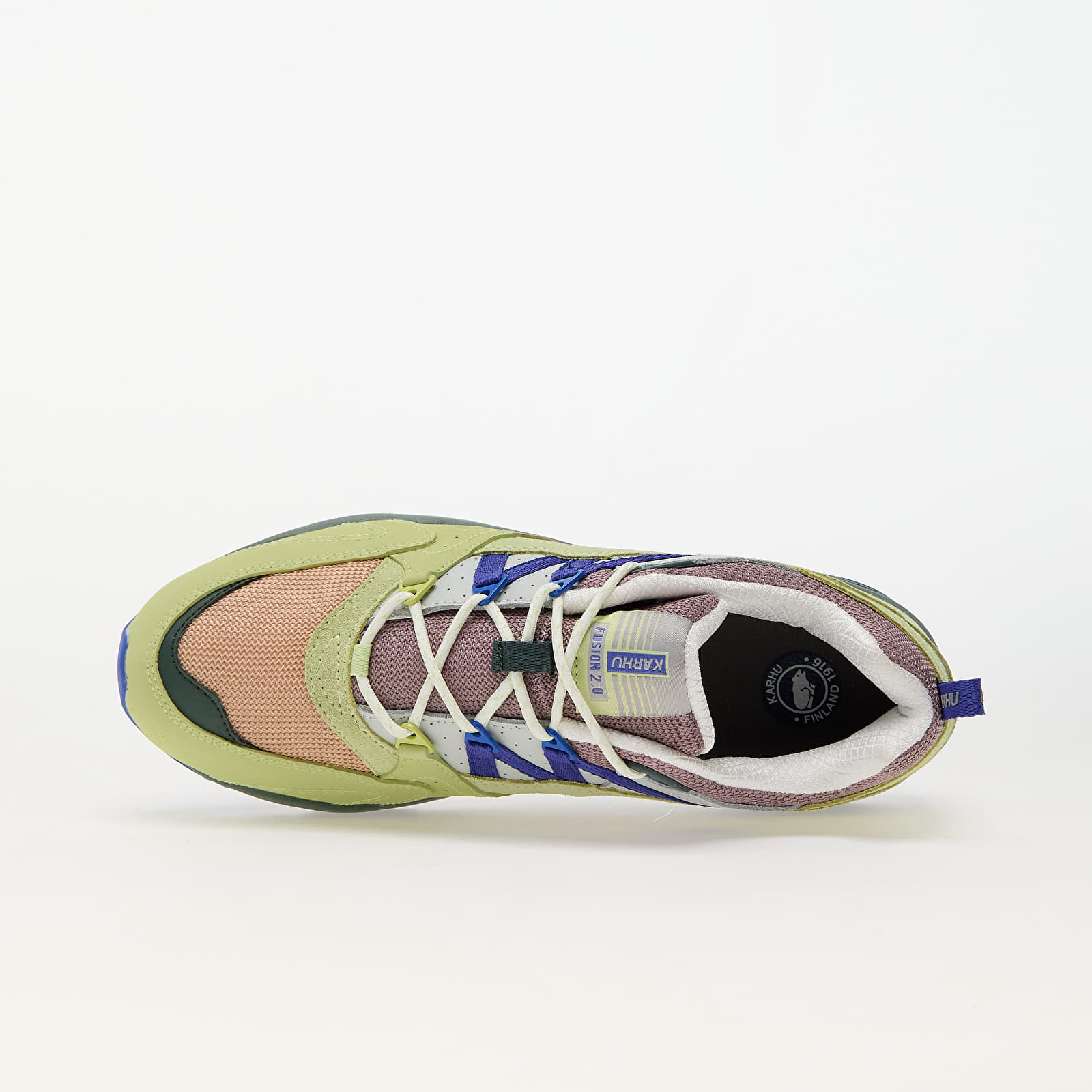Férfi cipők Karhu Fusion 2.0 Shadow Lime/ Amparo Blue