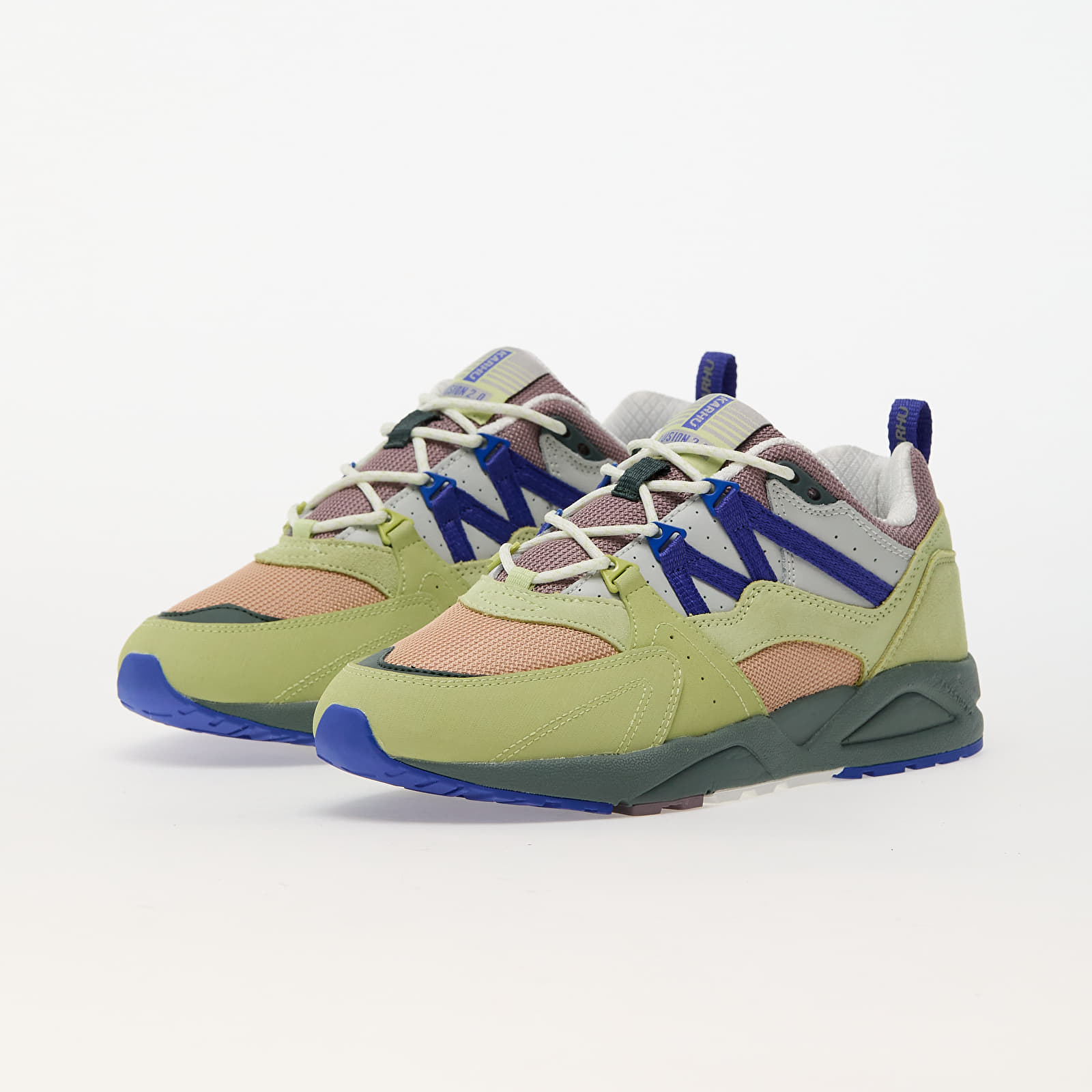 Férfi cipők Karhu Fusion 2.0 Shadow Lime/ Amparo Blue