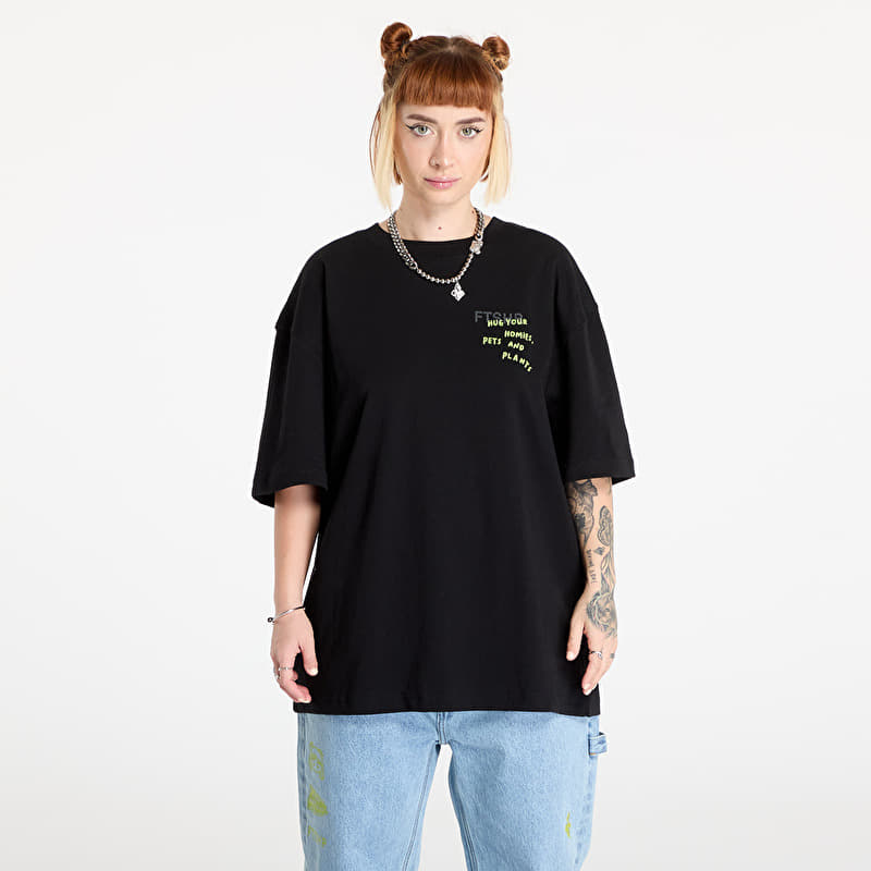 T-Shirt FTSHP x Spiritual Gangster T-Shirt UNISEX Yup Black
