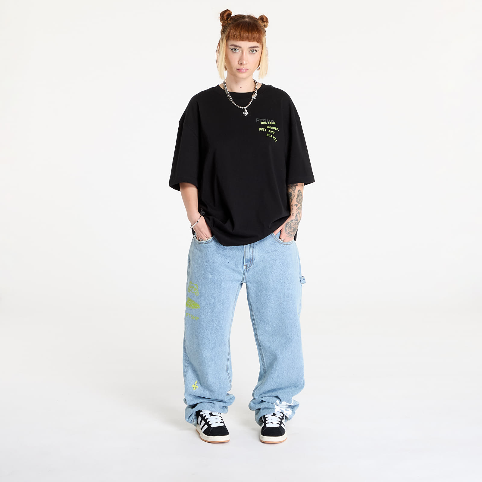 T-shirts FTSHP x Spiritual Gangster T-Shirt UNISEX Yup Black