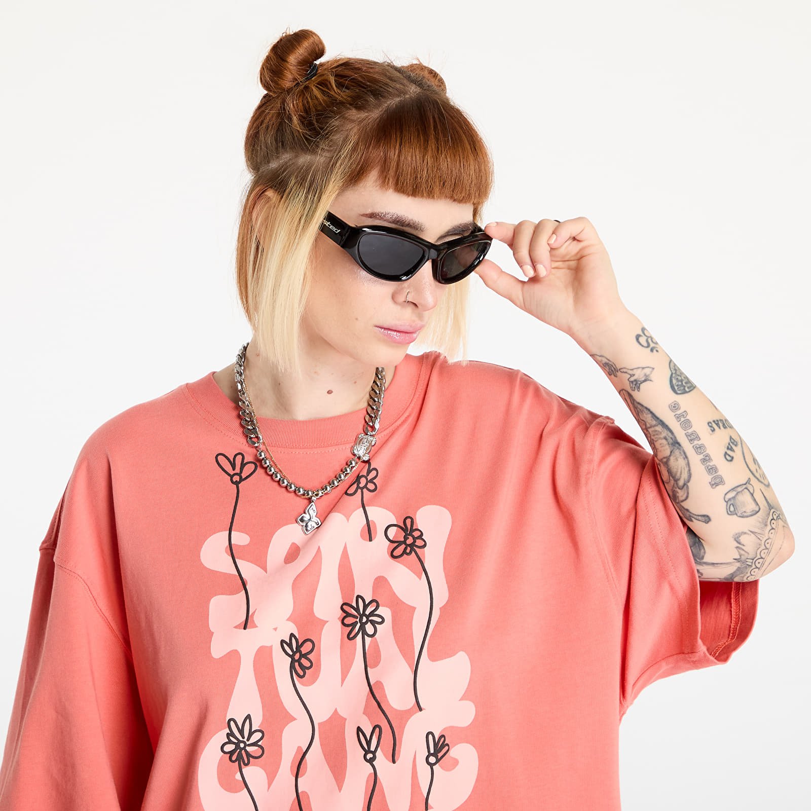 T-shirts FTSHP x Spiritual Gangster T-Shirt UNISEX Perfect Peach