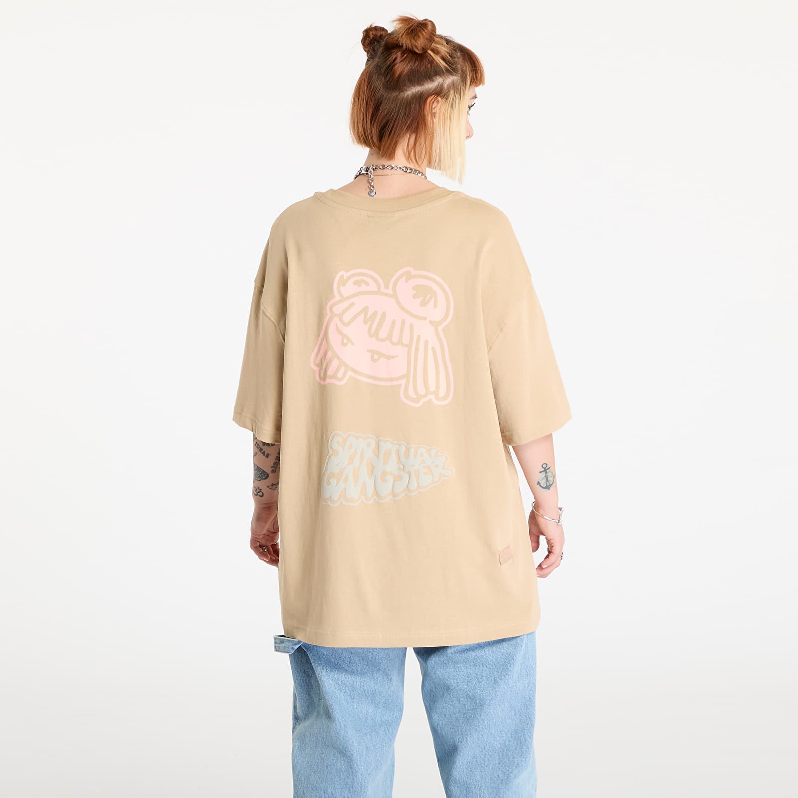 T-shirts FTSHP x Spiritual Gangster T-Shirt UNISEX Cool Sand