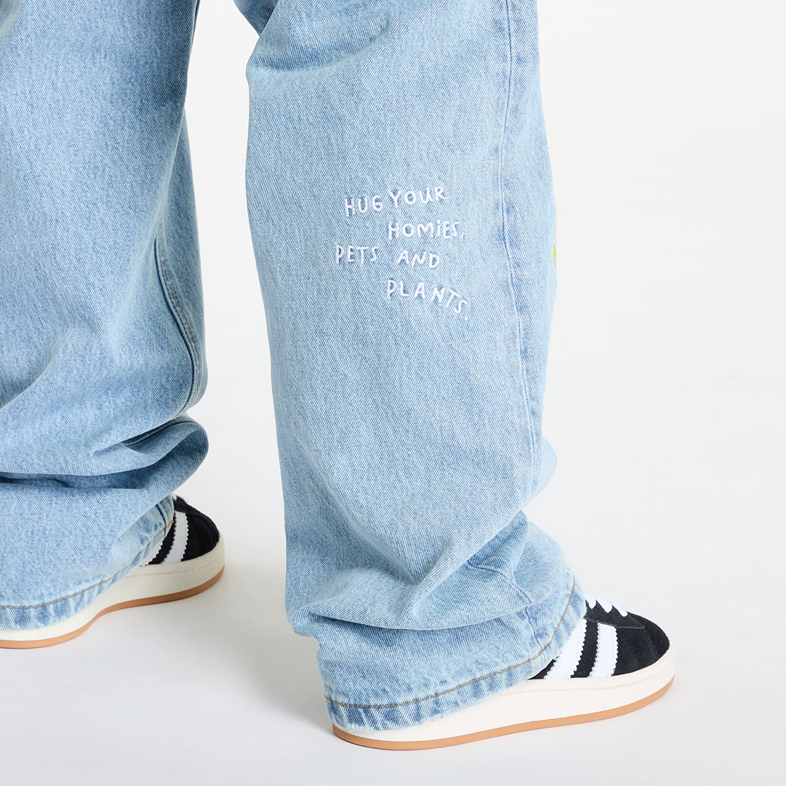 Jeans FTSHP x Spiritual Gangster Denim Pants UNISEX Blue