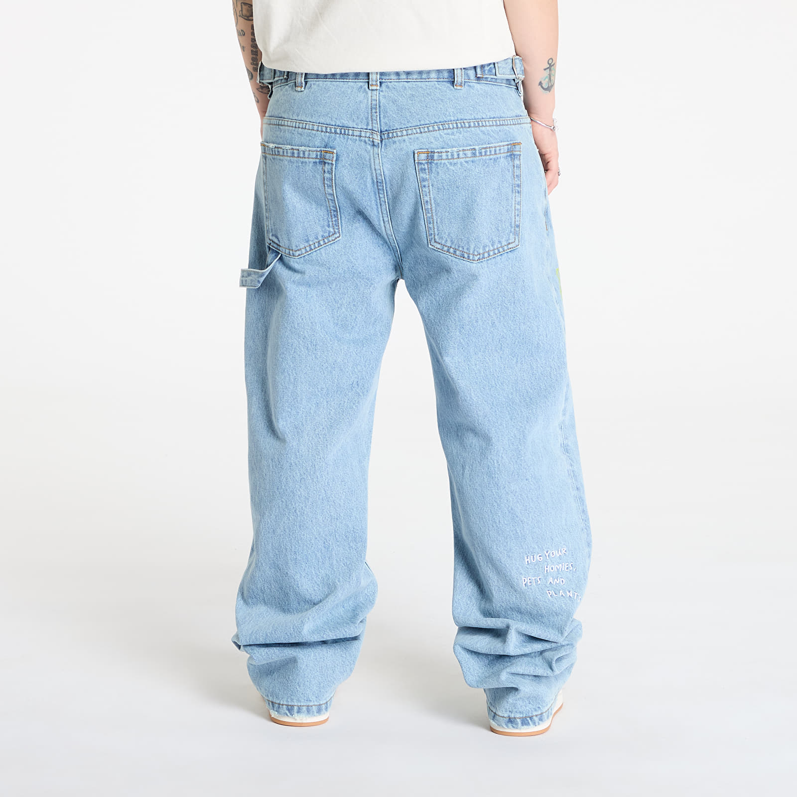 Jeans FTSHP x Spiritual Gangster Denim Pants UNISEX Blue