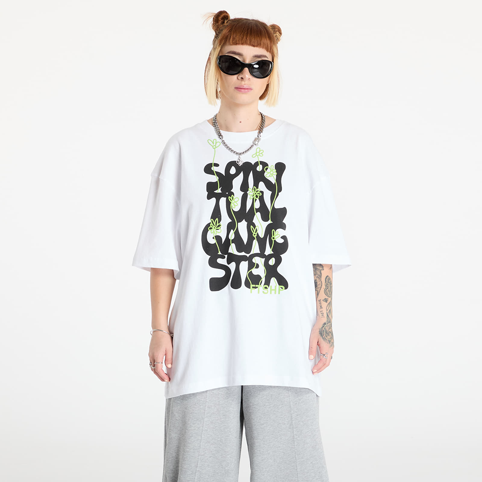 T-Shirts FTSHP x Spiritual Gangster T-Shirt UNISEX Oh So White