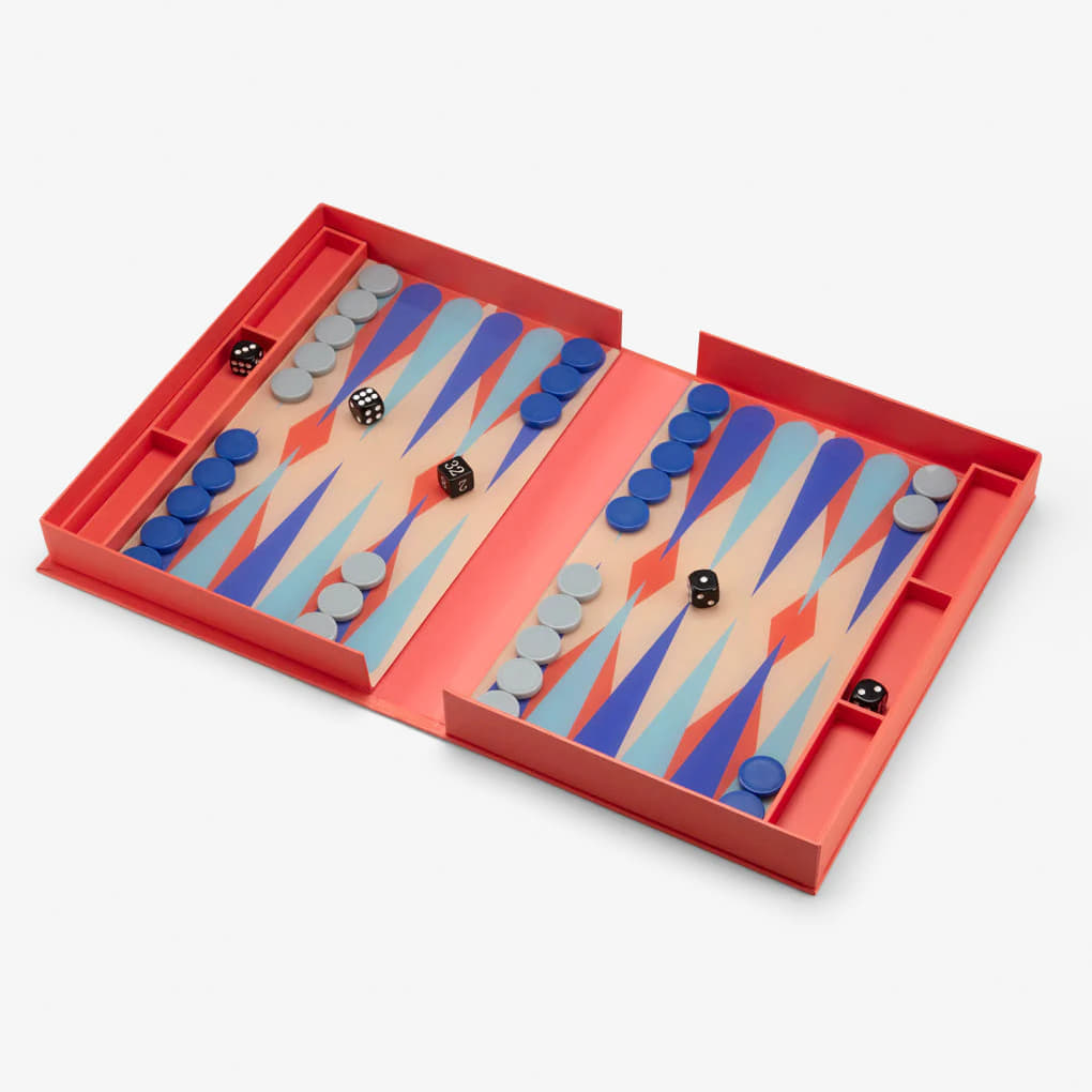 Printworks Classic - Art of Backgammon Red Multi