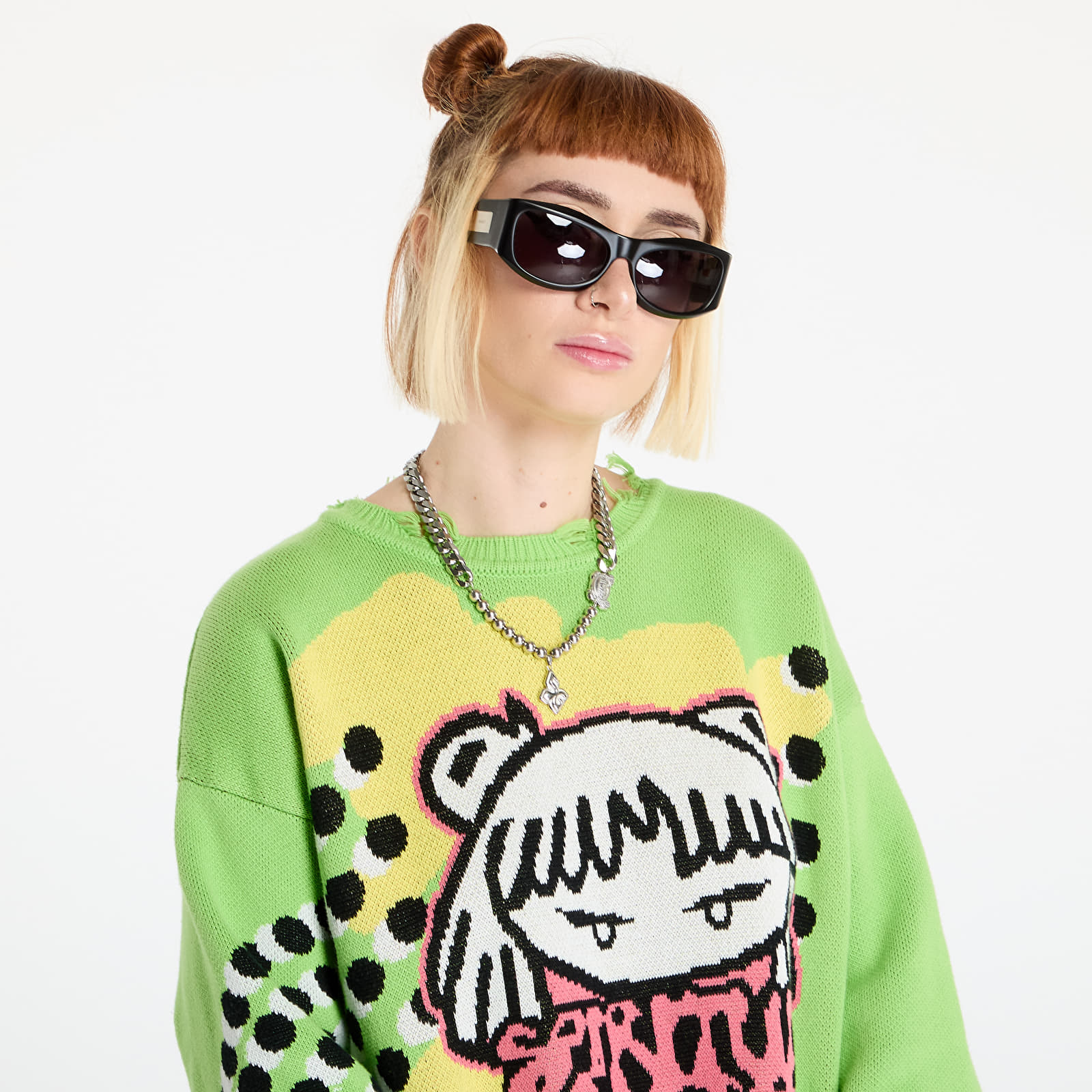 Swetry FTSHP x Spiritual Gangster Sweater UNISEX Green