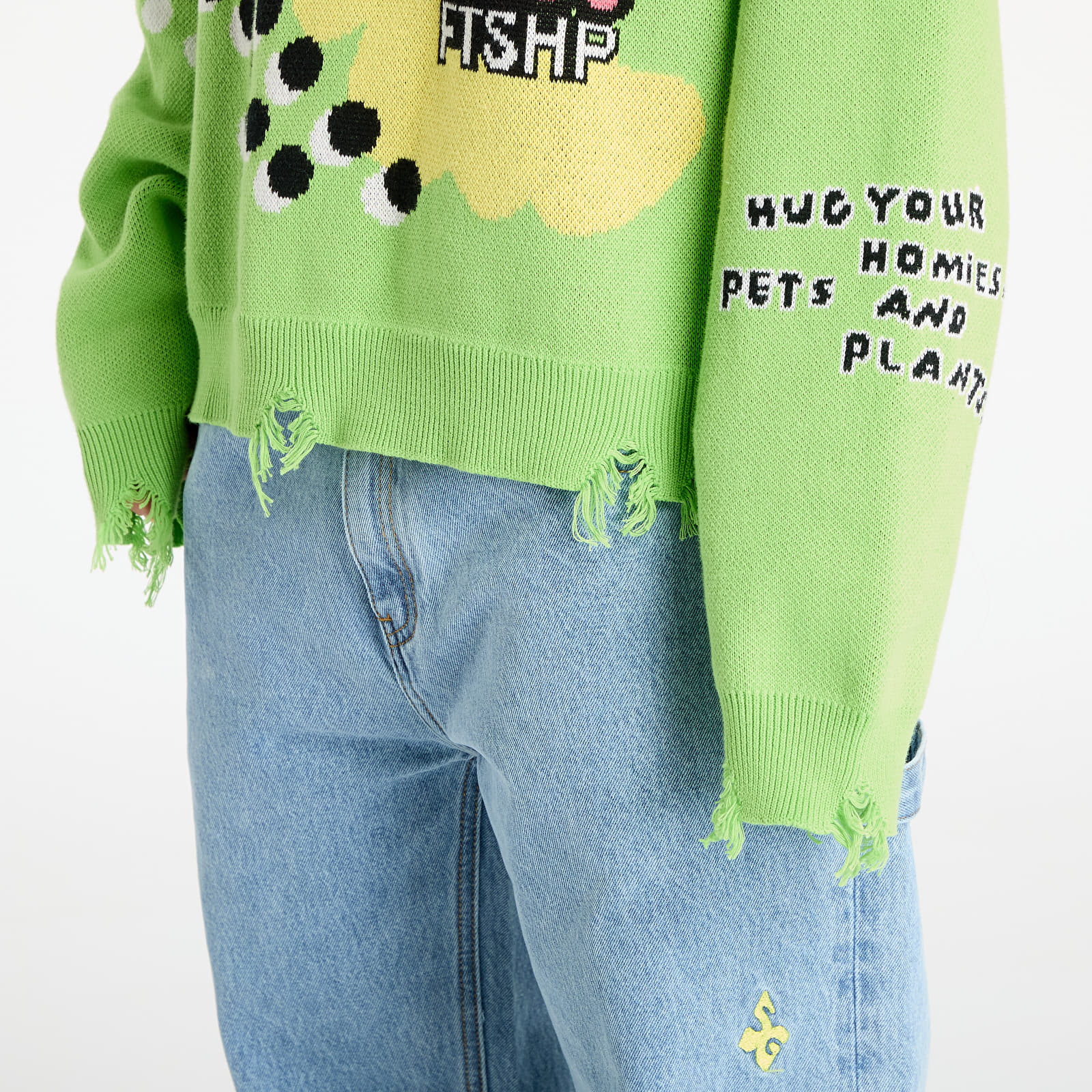 Swetry FTSHP x Spiritual Gangster Sweater UNISEX Green