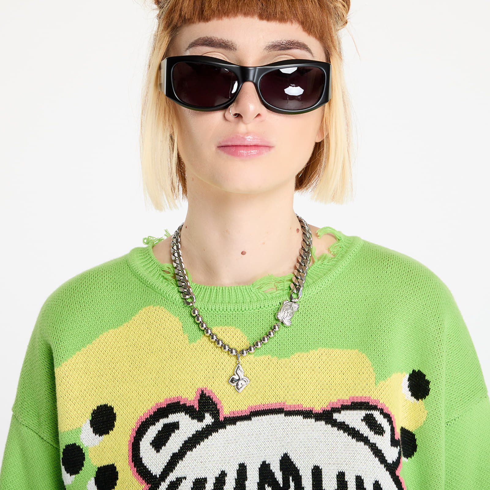 Swetry FTSHP x Spiritual Gangster Sweater UNISEX Green