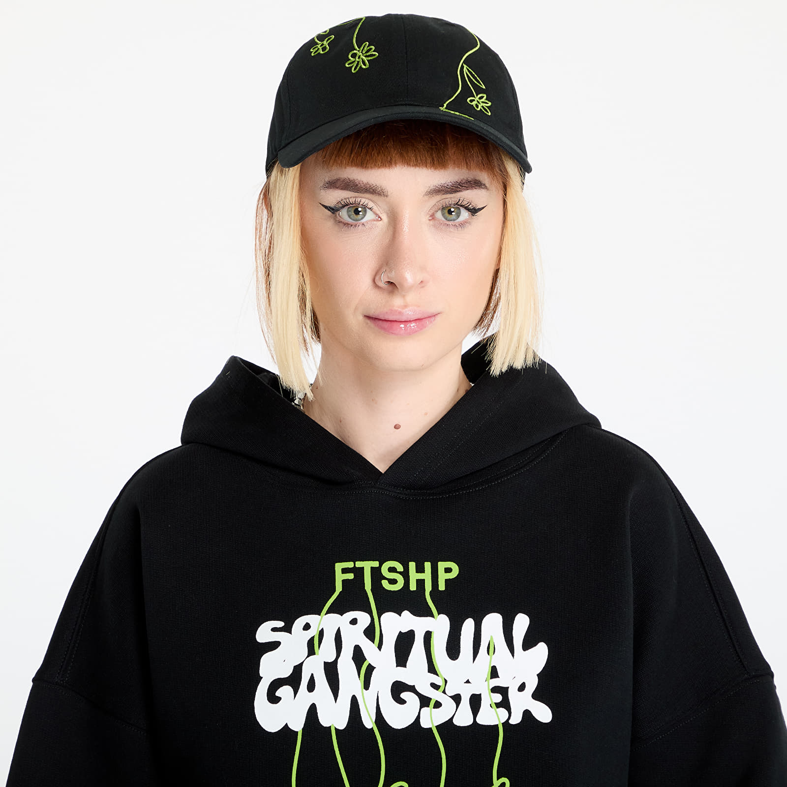Caps FTSHP x Spiritual Gangster Ballcap Black