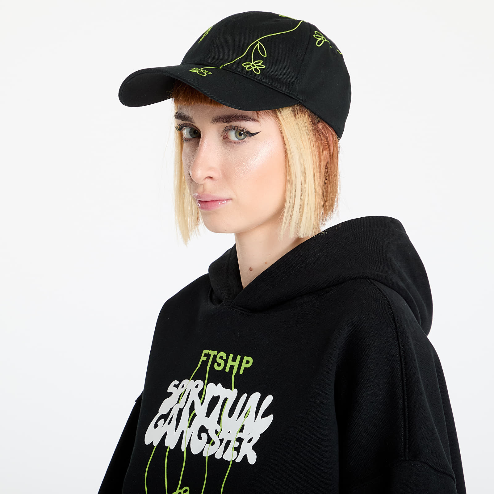 Caps FTSHP x Spiritual Gangster Ballcap Black