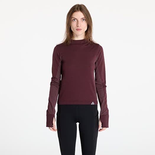 Tričko Nike ACG "Delta River" Women's Dri-FIT ADV Base Layer Long-Sleeve Top Burgundy Crush/ Beyond Pink
