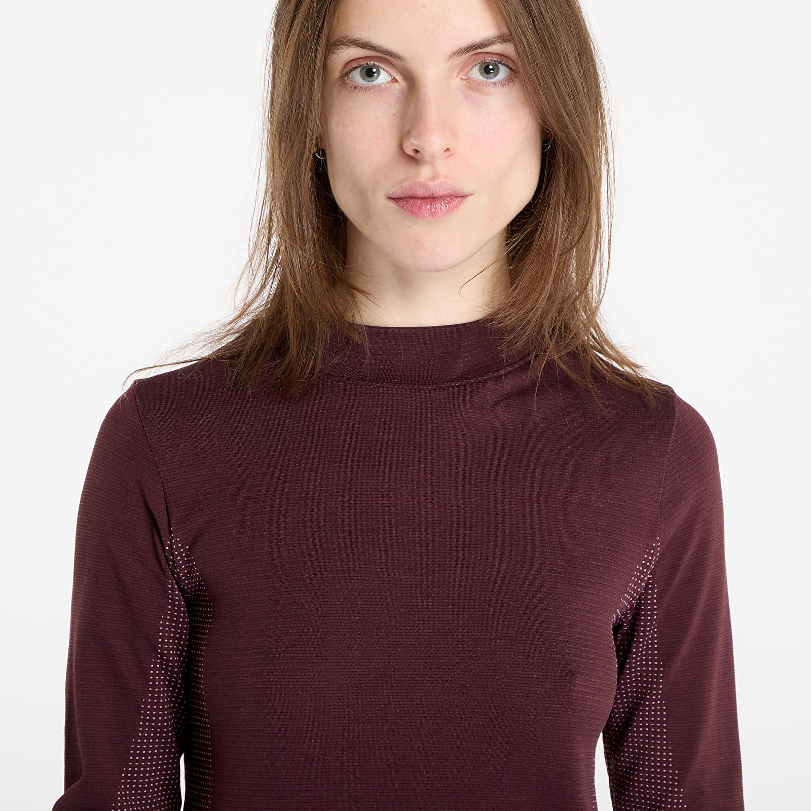 Pólók Nike ACG "Delta River" Women's Dri-FIT ADV Base Layer Long-Sleeve Top Burgundy Crush/ Beyond Pink