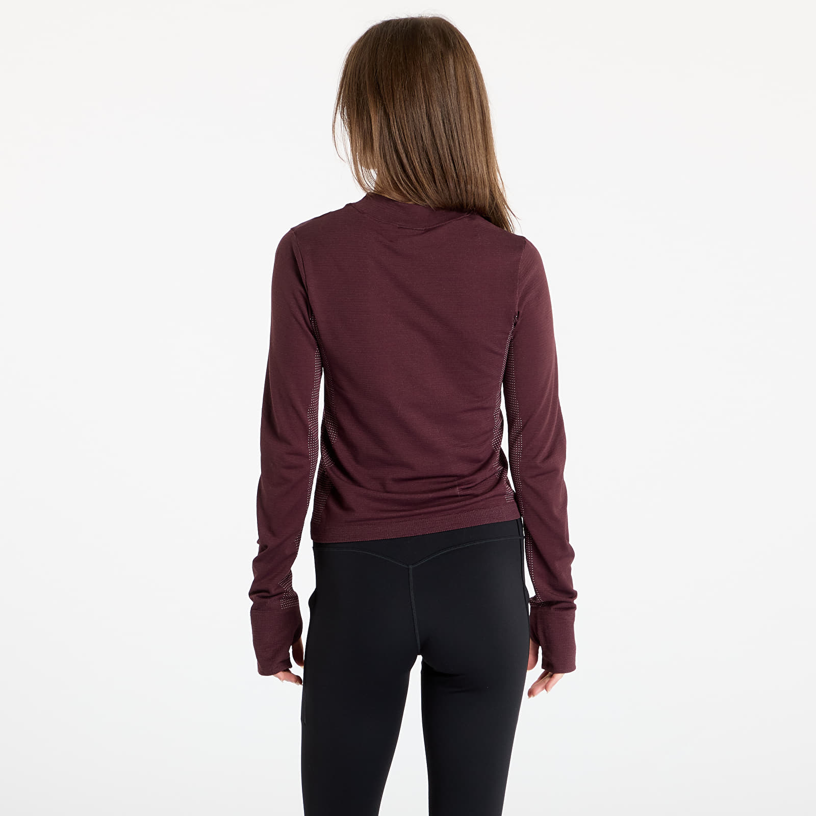Pólók Nike ACG "Delta River" Women's Dri-FIT ADV Base Layer Long-Sleeve Top Burgundy Crush/ Beyond Pink